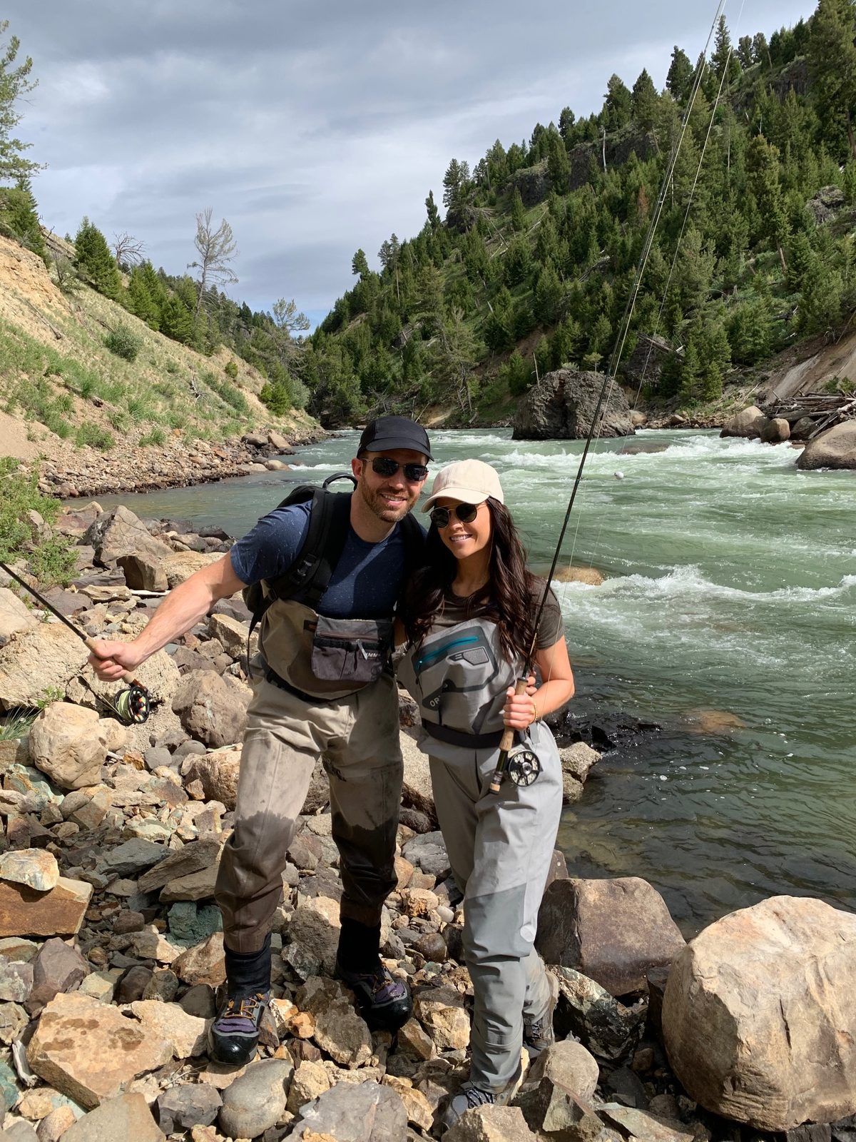 Fly fishing in Montana